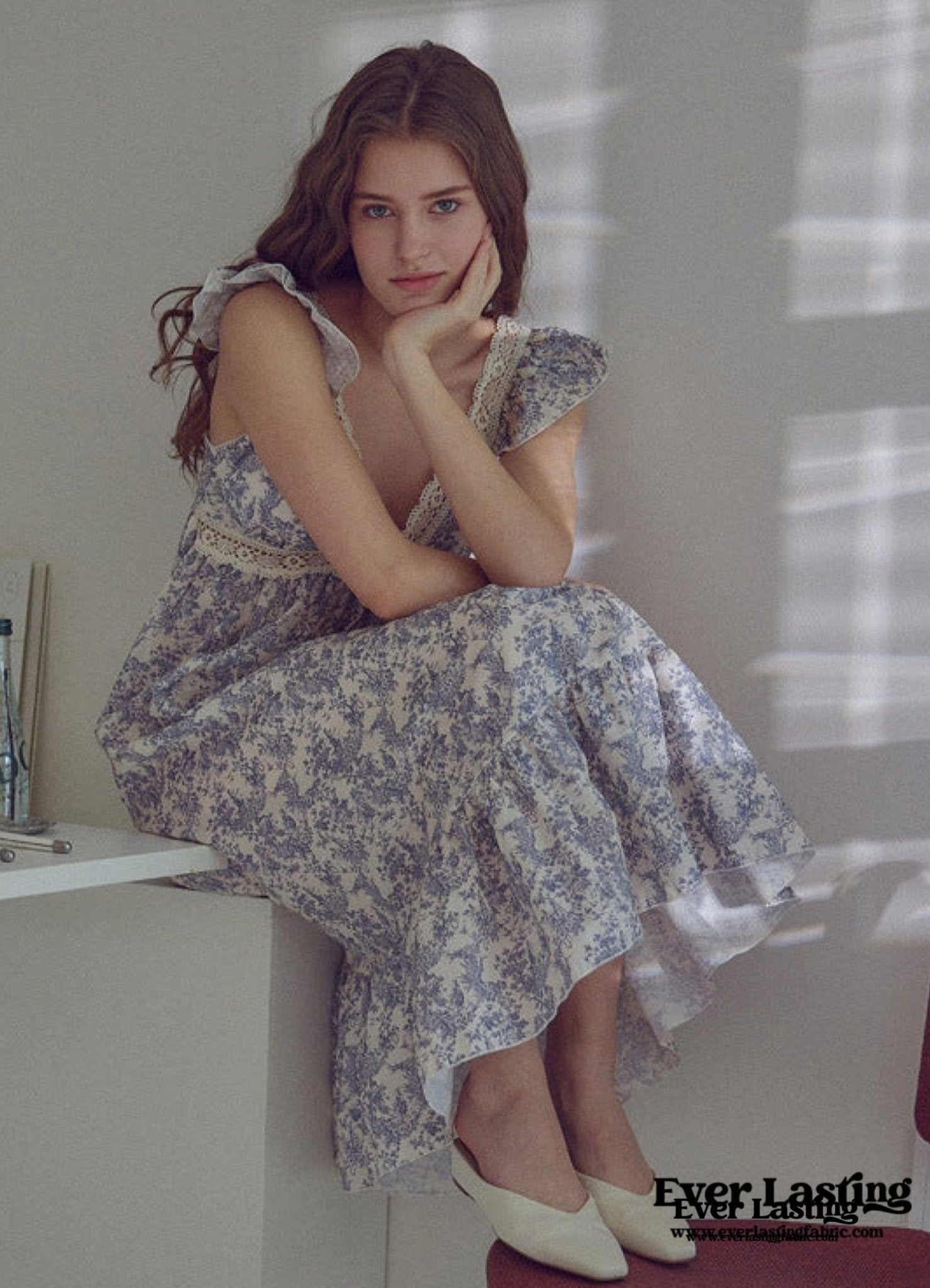 French Lace Ruffle Pajama Set - Ever Lasting