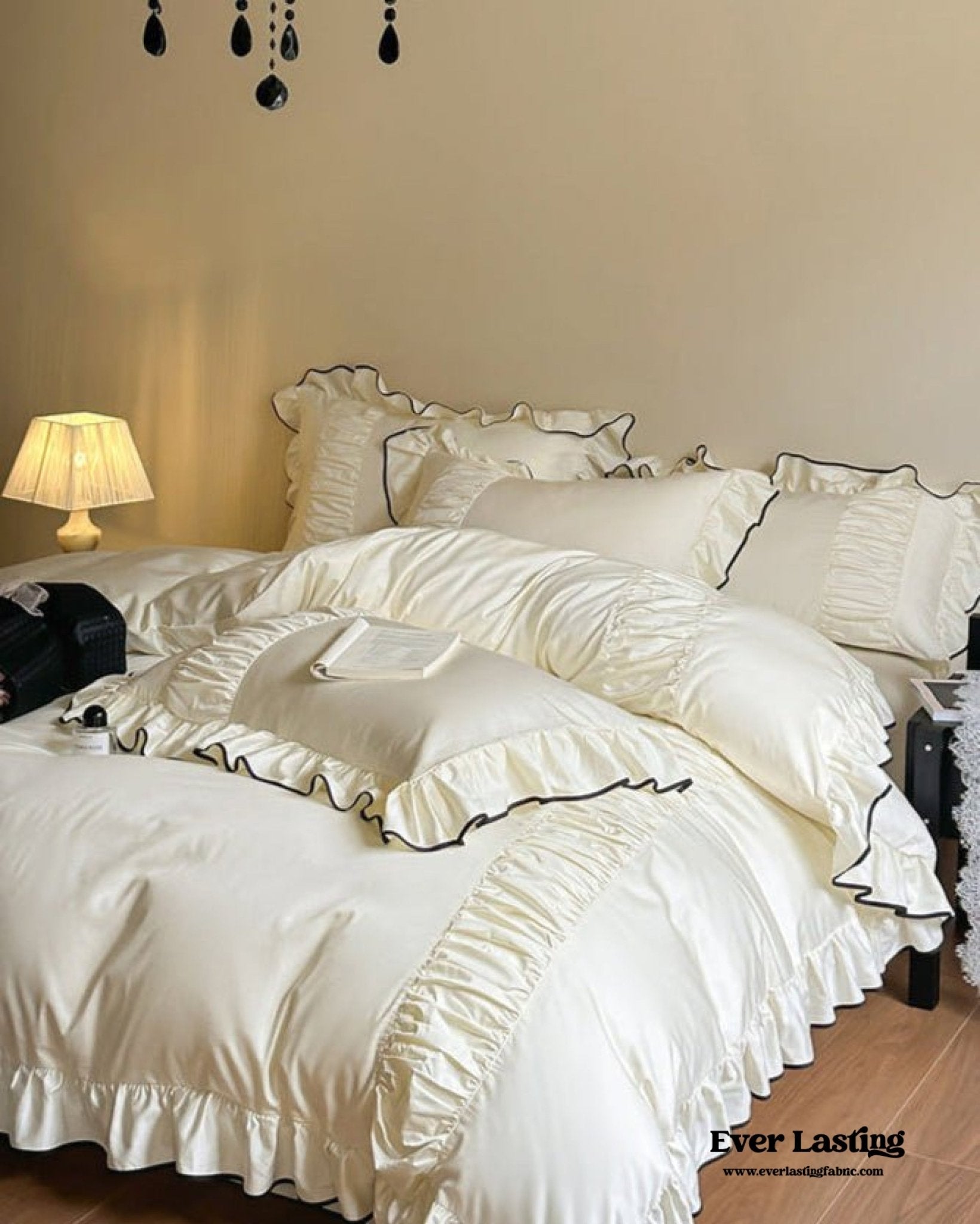 French Pleated Ruffle Bedding Bundle - Ever Lasting
