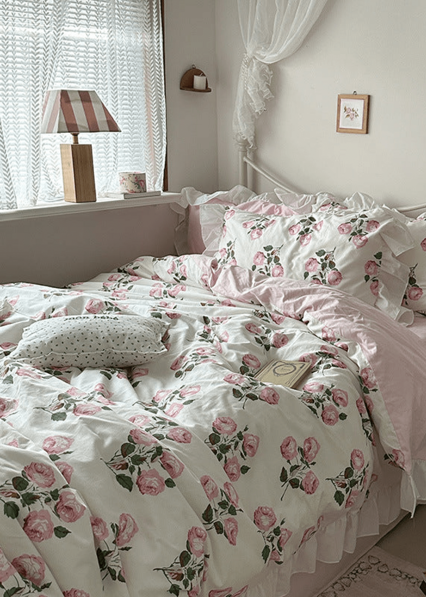 French Ruffle Floral Bedding Bundle - Ever Lasting