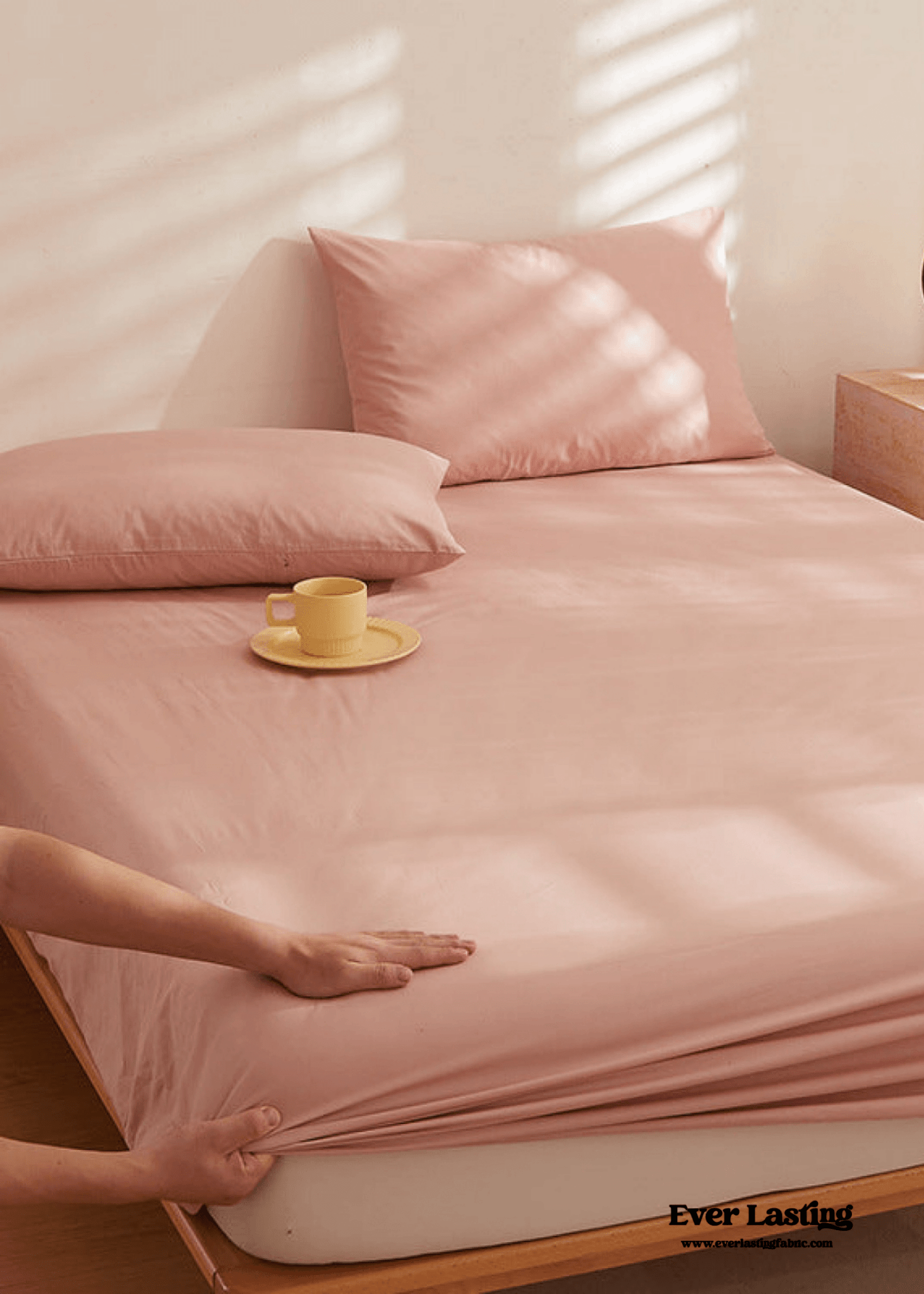 Fresh Plaid Washed Cotton Bed Sheet - Ever Lasting