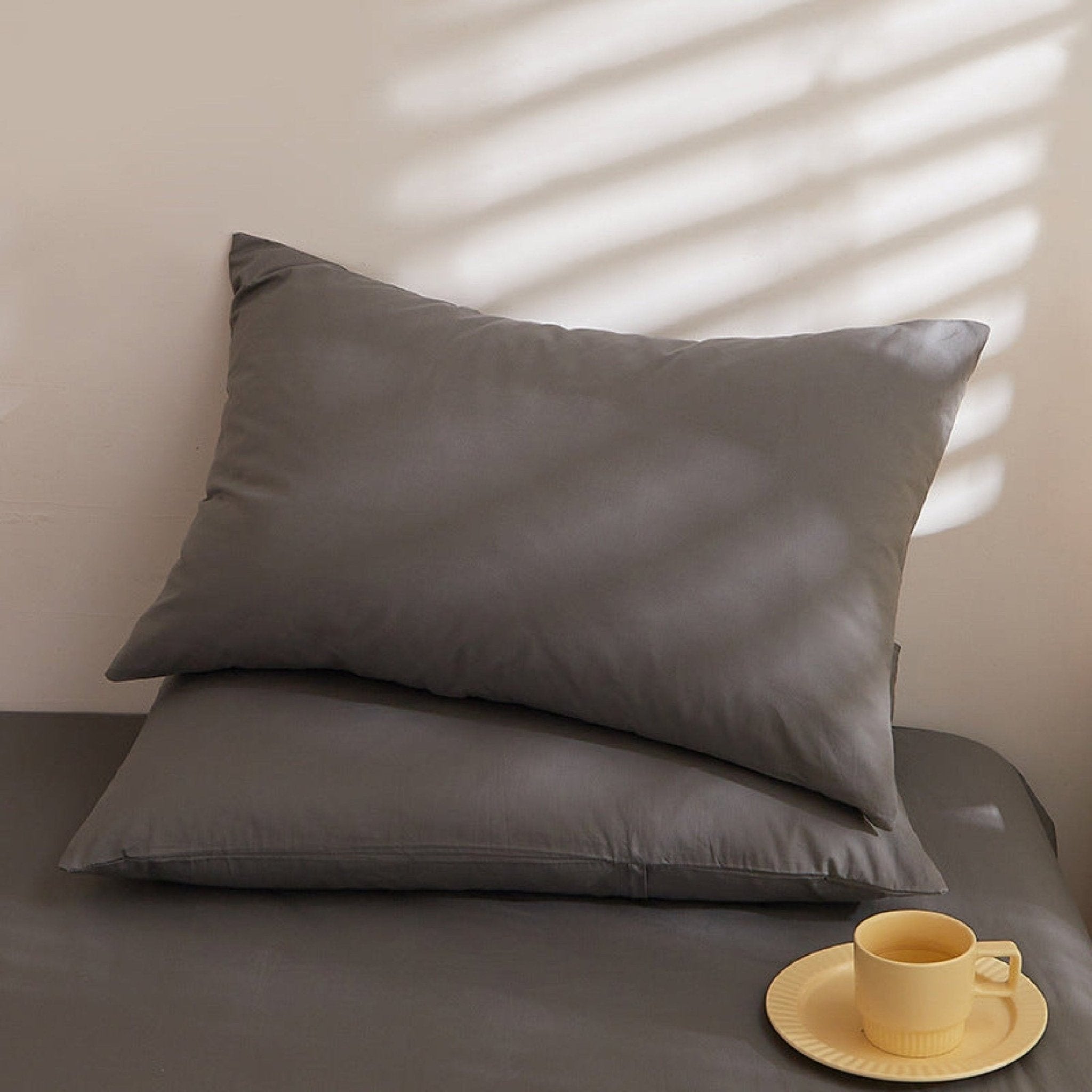 Fresh Plaid Washed Cotton Pillowcases - Ever Lasting