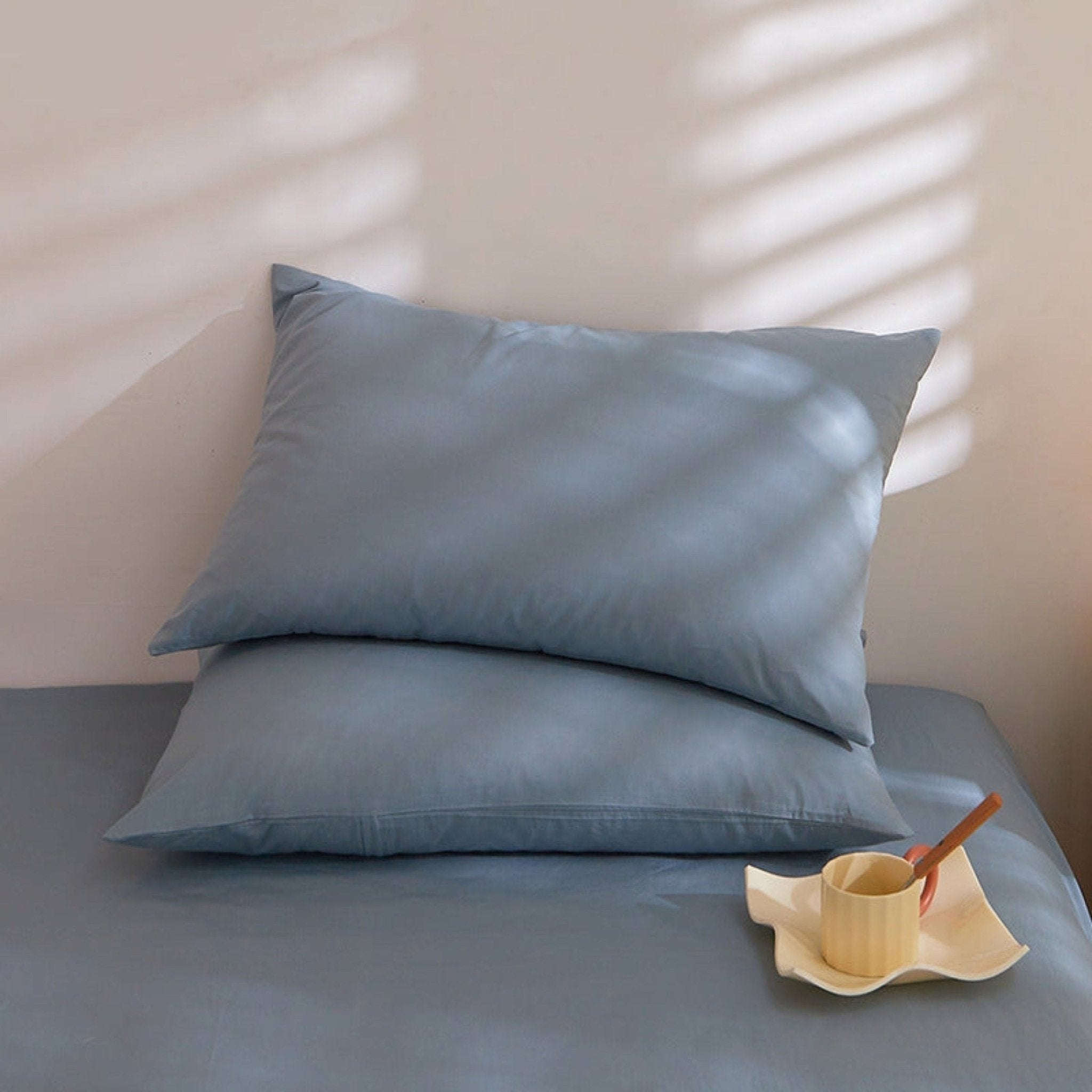 Fresh Plaid Washed Cotton Pillowcases - Ever Lasting