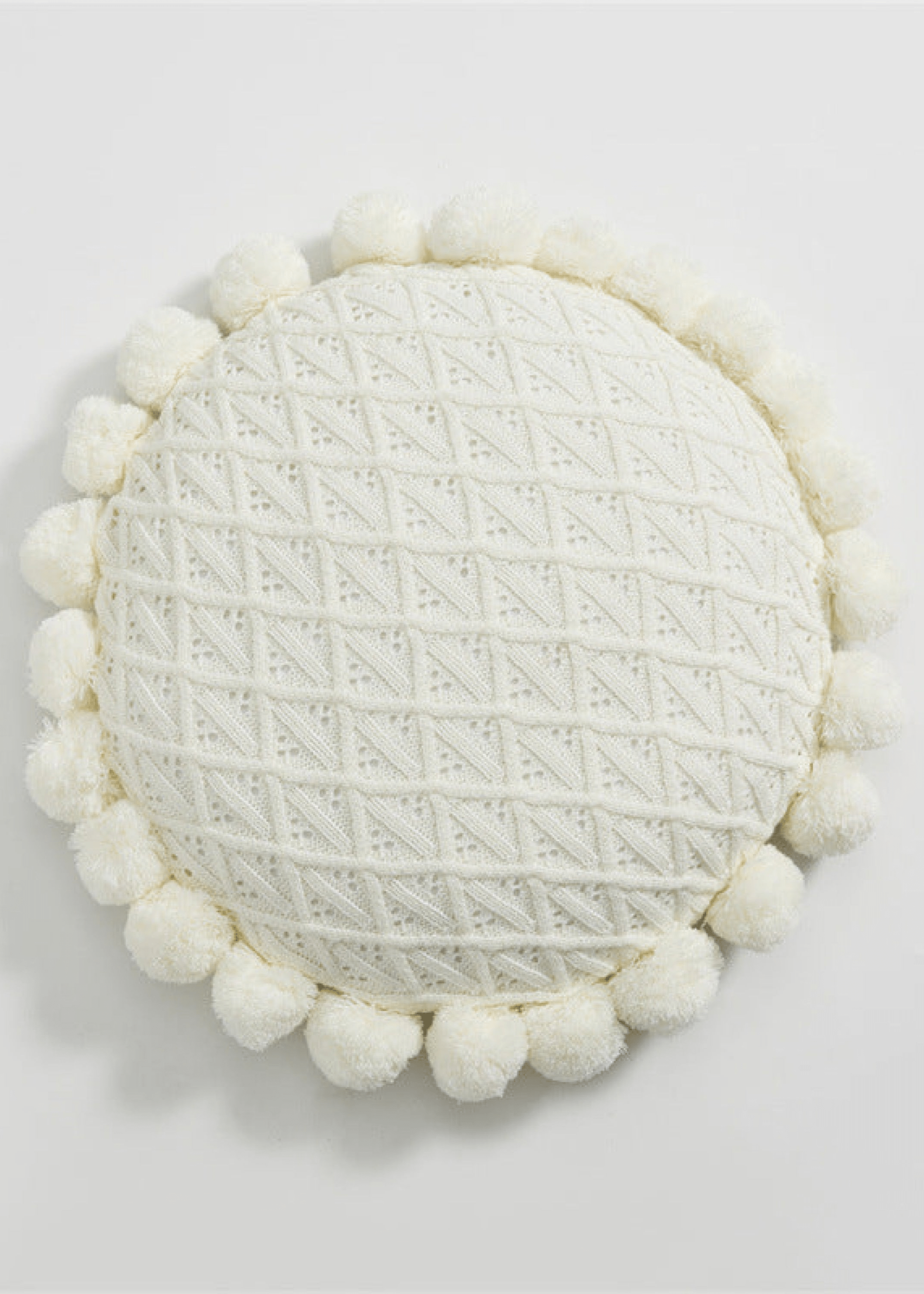 - Ever Lasting - Fuzzy Ball Round Pillow (7 Colors) - Pillow - Ever Lasting