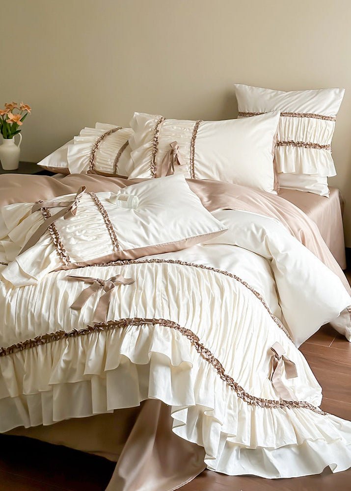 Genevieve Bow Tied TENCEL™ Bedding Bundle - Ever Lasting