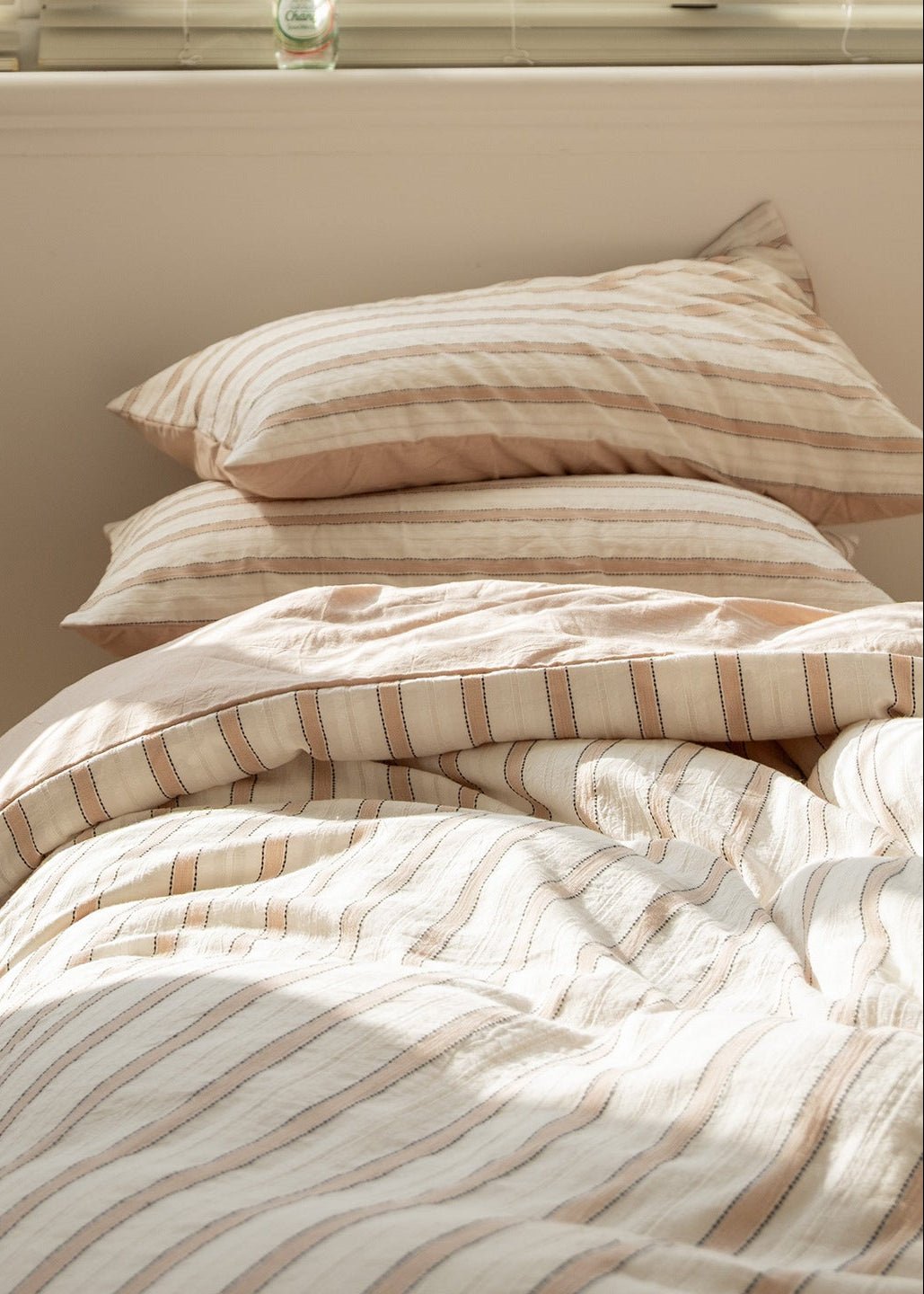 - Ever Lasting - Georgia Jacquard Striped Bedding Bundle - Bedding Bundle - Ever Lasting