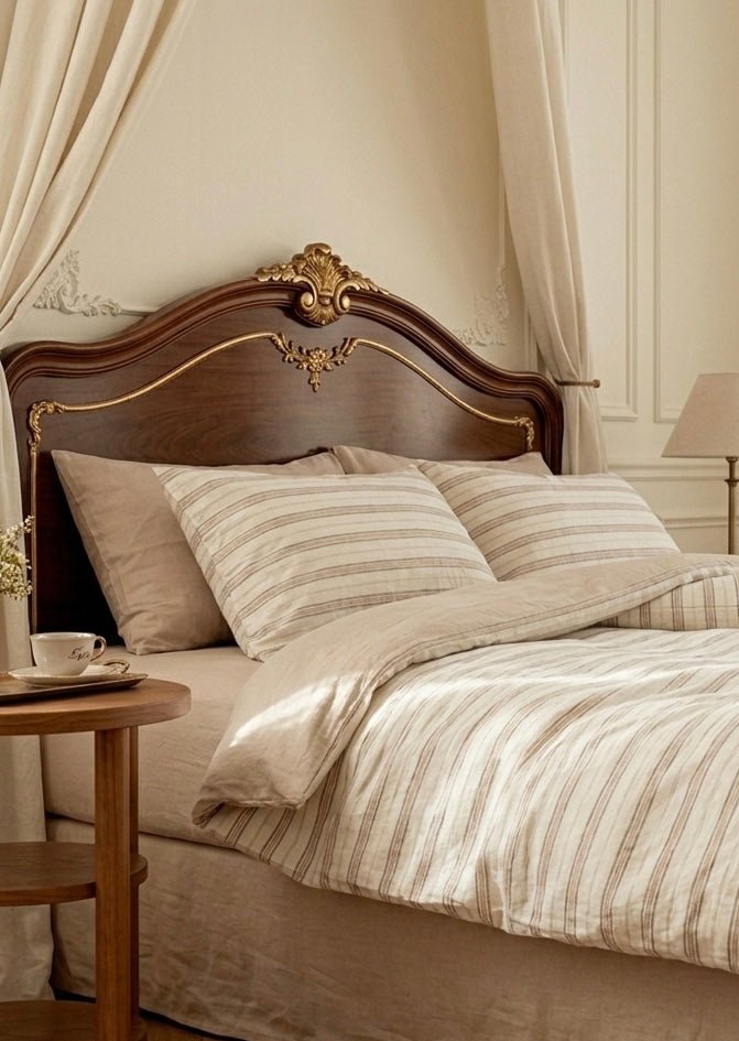 - Ever Lasting - Georgia Jacquard Striped Bedding Bundle - Bedding Bundle - Ever Lasting