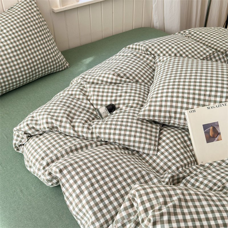 - Ever Lasting - Gingham Duvet Cover (5 Colors) - Duvet Cover - Ever Lasting