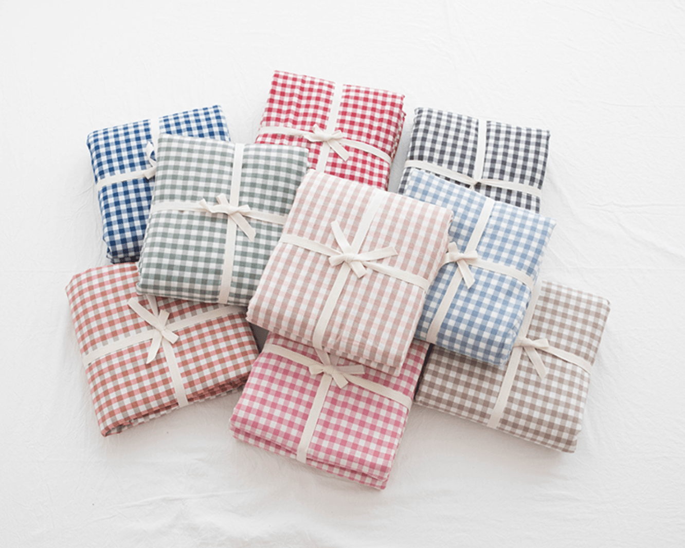 - Ever Lasting - Gingham Duvet Cover (5 Colors) - Duvet Cover - Ever Lasting