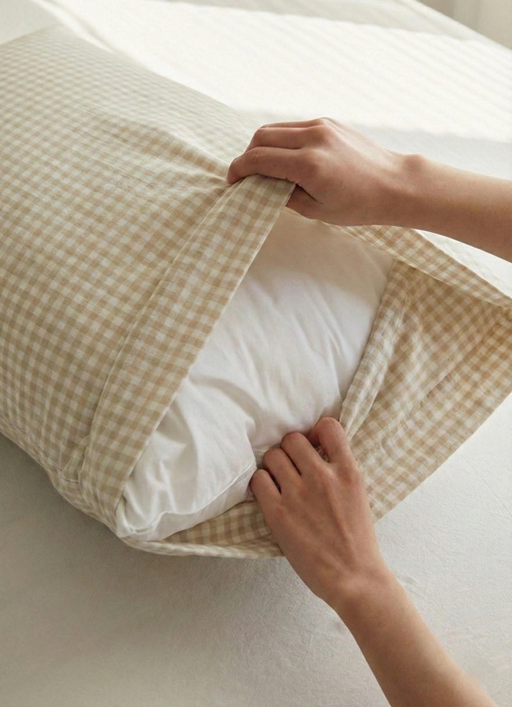 - Ever Lasting - Gingham Pillowcases - Pillow Cases - Ever Lasting