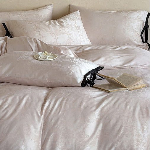 -Ever Lasting - Hallie TENCEL™ Floral Bedding Set / Pink -Bedding Set -Ever Lasting