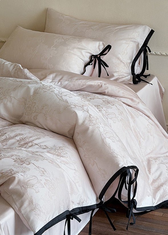 -Ever Lasting - Hallie TENCEL™ Floral Bedding Set / Pink -Bedding Set -Ever Lasting