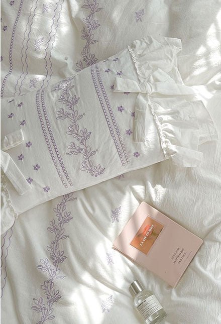 - Ever Lasting - Handmade Embroidered French Lace Decorative Pillow - Pillow - Ever Lasting