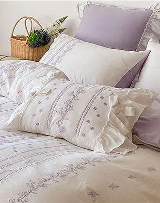 - Ever Lasting - Handmade Embroidered French Lace Decorative Pillow - Pillow - Ever Lasting