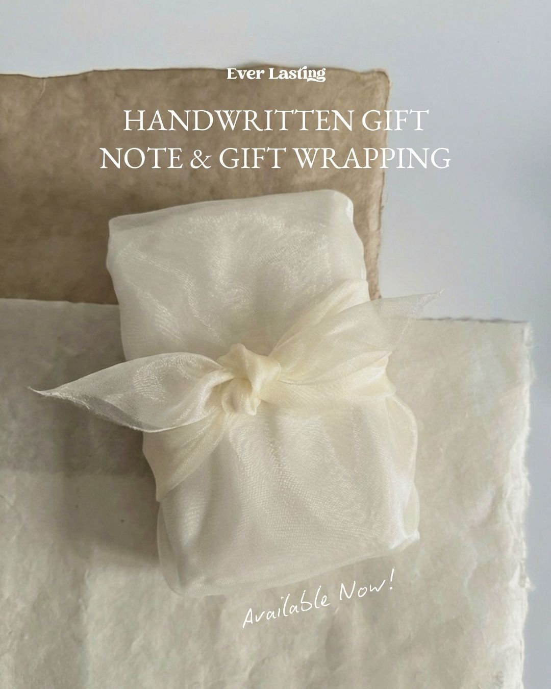 - Ever Lasting - Handwritten Gift Note & Gift Wrapping - Gift Wrap - Ever Lasting