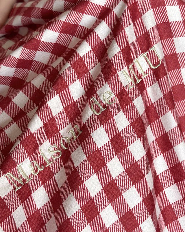 Hazel Vintage Gingham Ruffle Bedding Set / Black - Ever Lasting