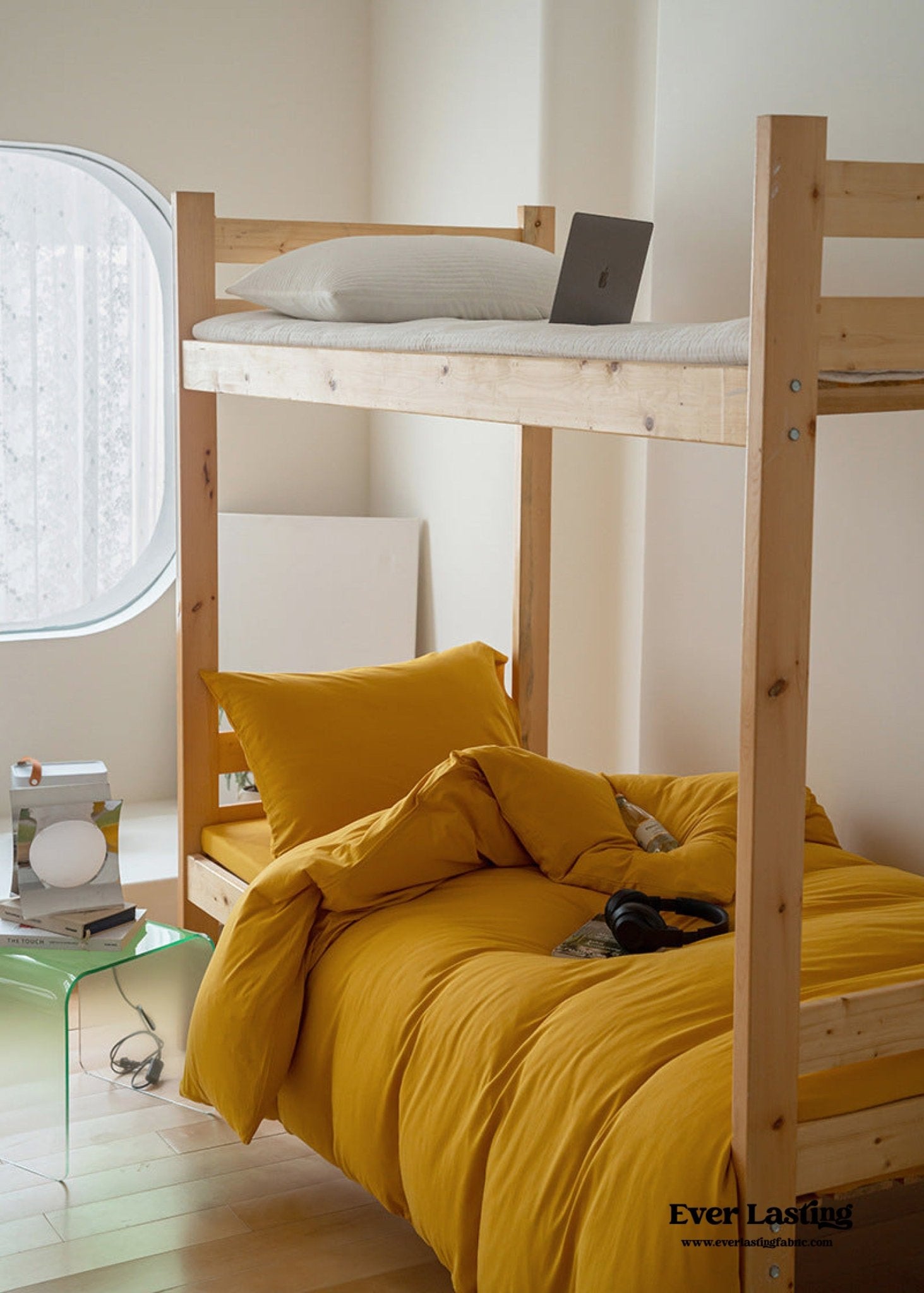 Jersey Knit Boho Twin Dorm Bedding Set / Burnt Orange - Ever Lasting