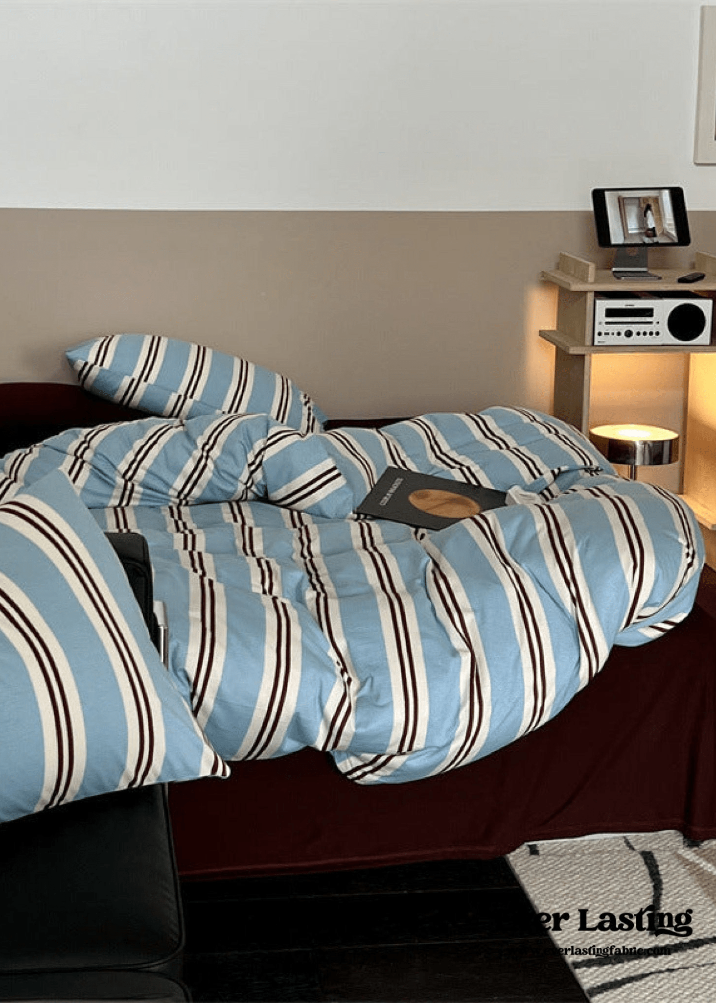 - Ever Lasting - Jersey Knit Retro Stripe Bedding Bundle - Bedding Bundle - Ever Lasting