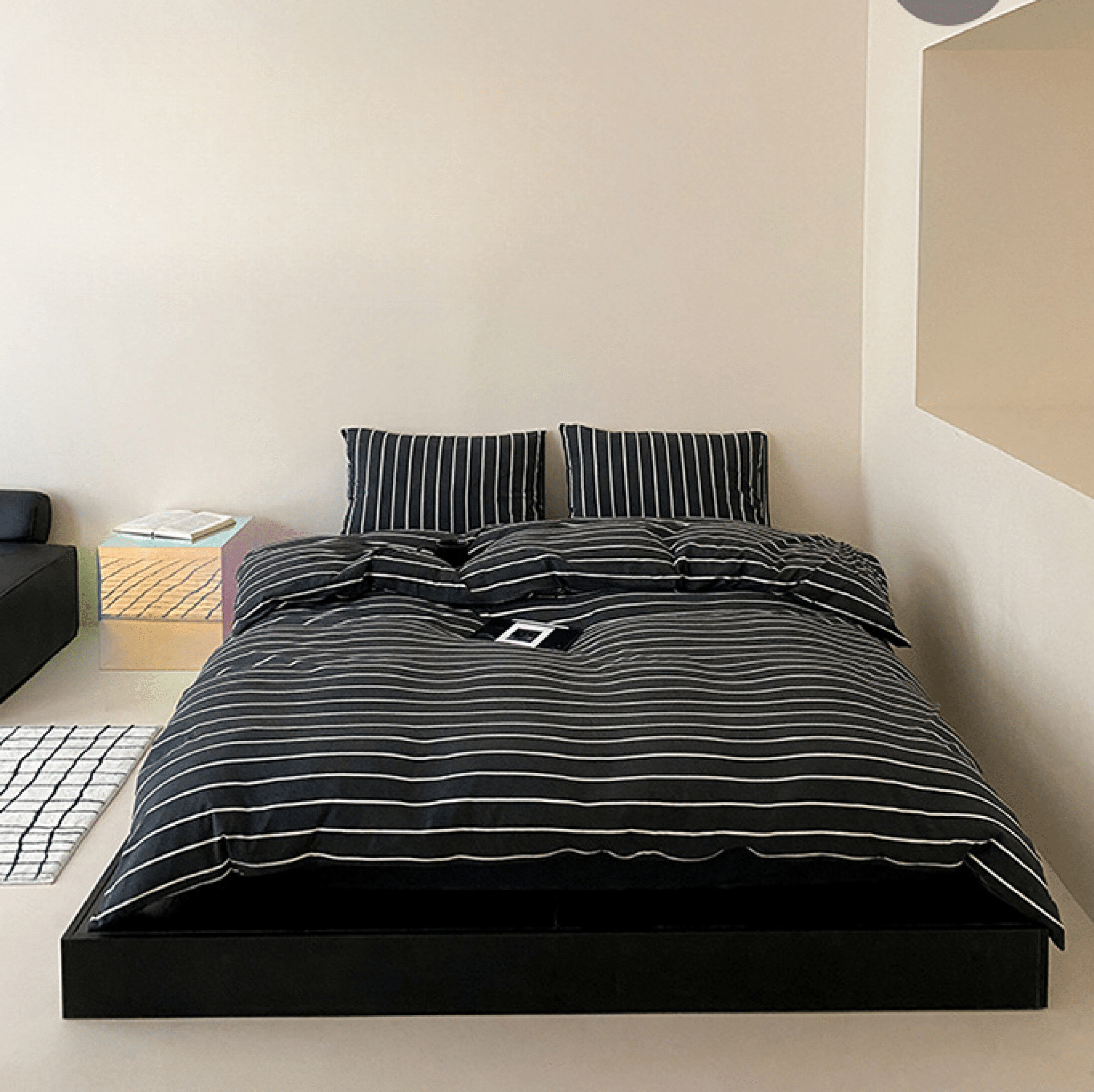 Jersey Knit Stripe Bedding Bundle - Ever Lasting