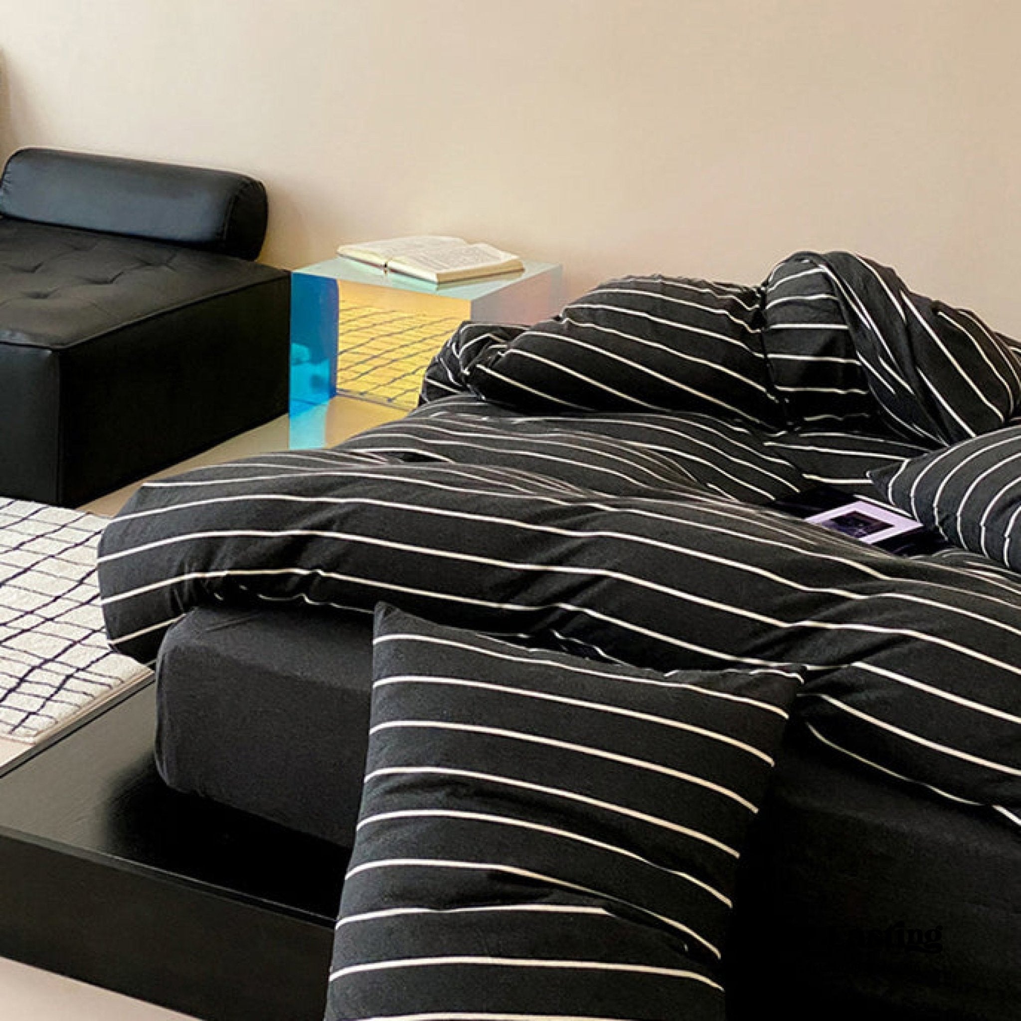 Jersey Knit Stripe Bedding Bundle - Ever Lasting