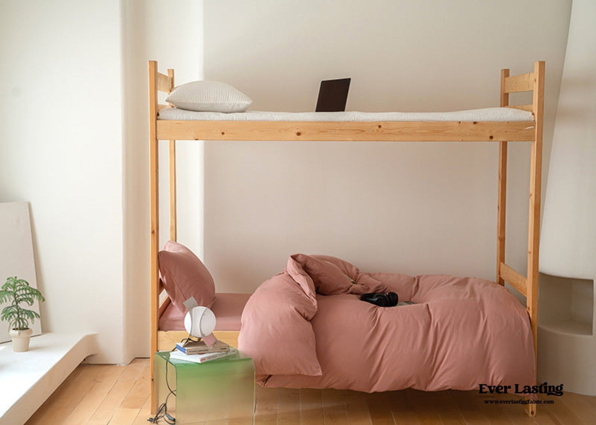 Jersey Knit Twin Dorm Bedding Bundle - Ever Lasting