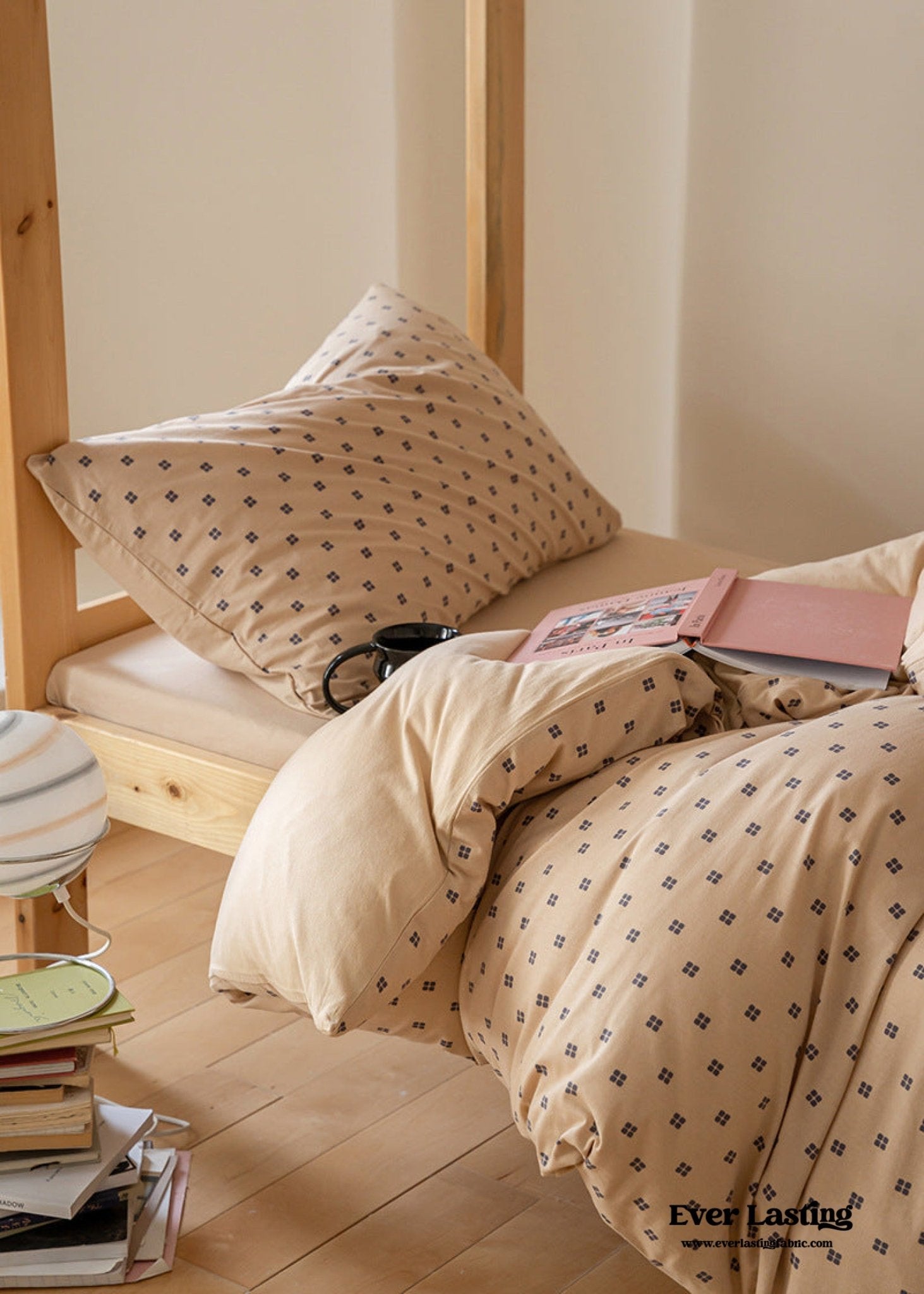 Jersey Knit Twin Dorm Bedding Bundle - Ever Lasting