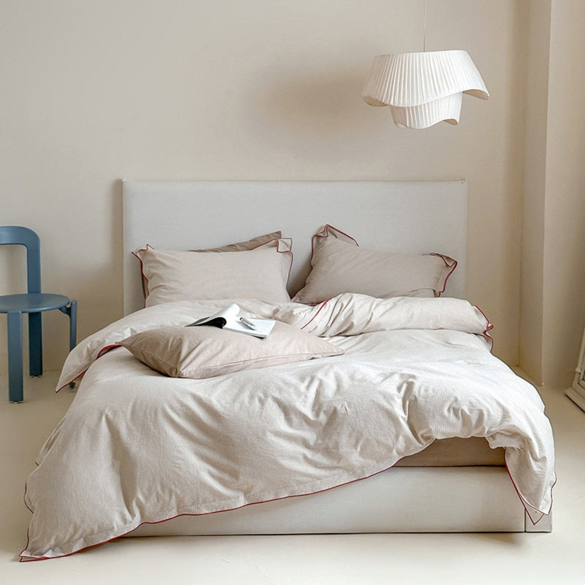Joce Striped Bedding Set / Blue - Ever Lasting