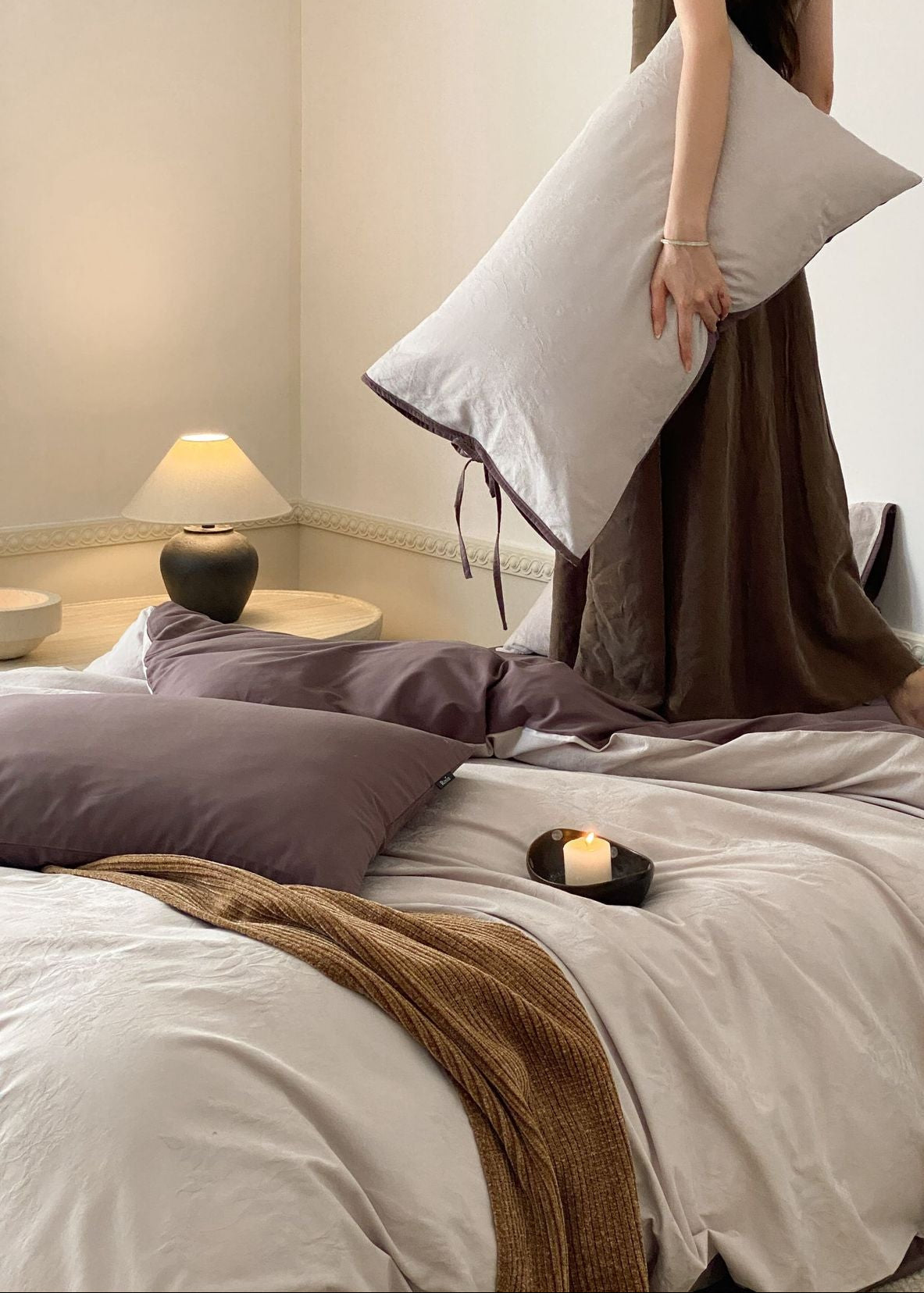 - Ever Lasting - Juliana Jacquard Bedding Set / Green - Bedding Set - Ever Lasting