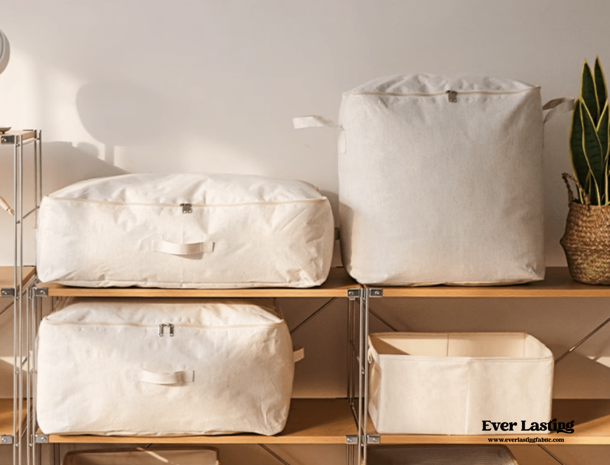 - Ever Lasting - Large Cotton Linen Storage Bags - Organizer - Ever Lasting