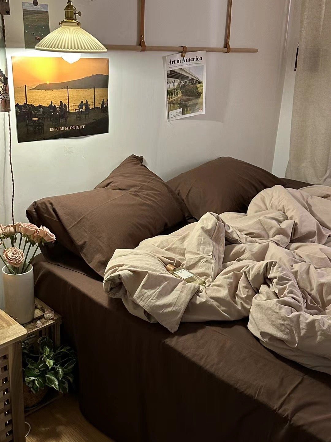 - Ever Lasting - Latte Bedding Set / Beige Brown - Bedding Set - Ever Lasting