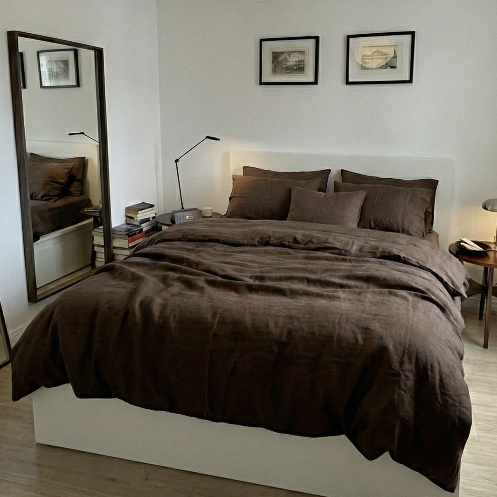 - Ever Lasting - Latte Bedding Set / Brown - Bedding Set - Ever Lasting