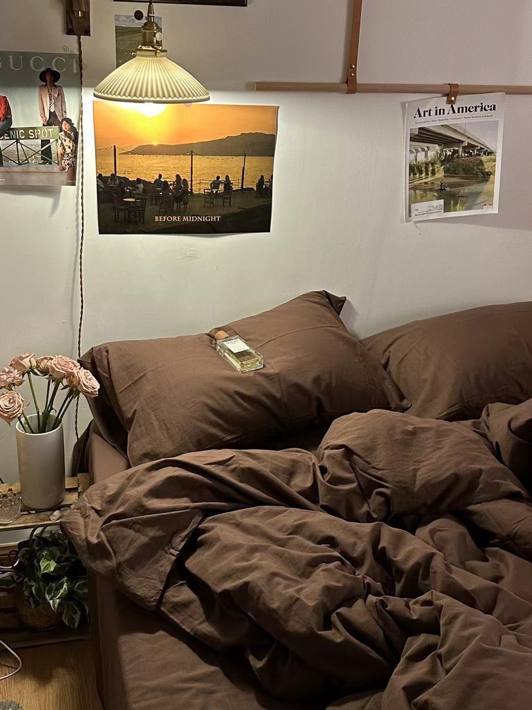 - Ever Lasting - Latte Bedding Set / Brown - Bedding Set - Ever Lasting