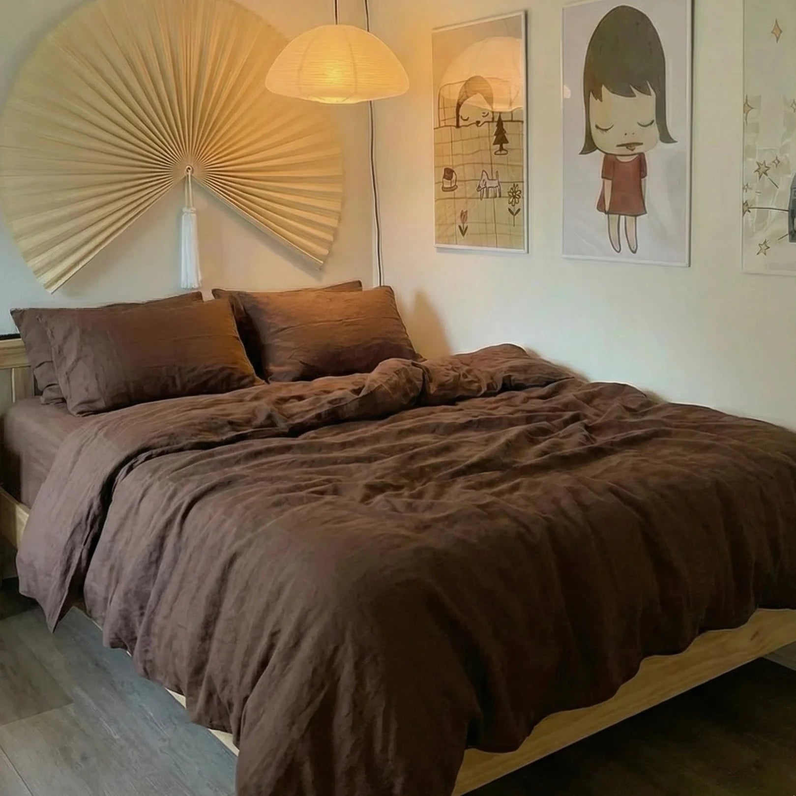 - Ever Lasting - Latte Small Room Bedding Set / Brown - Bedding Set - Ever Lasting