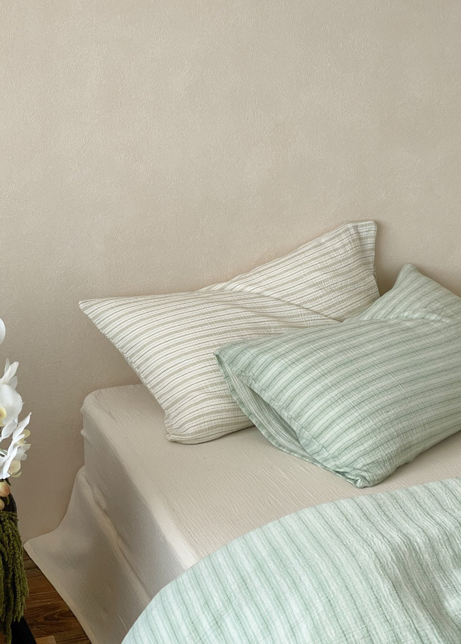 - Ever Lasting - Laurel Striped Pastel Bedding Bundle - Bedding Bundle - Ever Lasting