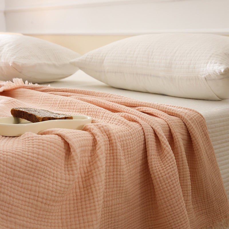 - Ever Lasting - Light Weight Cotton Blanket / Blue - Blankets - Ever Lasting