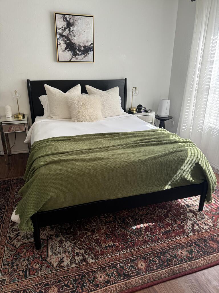 - Ever Lasting - Light Weight Cotton Blanket / Moss Green - Blankets - Ever Lasting