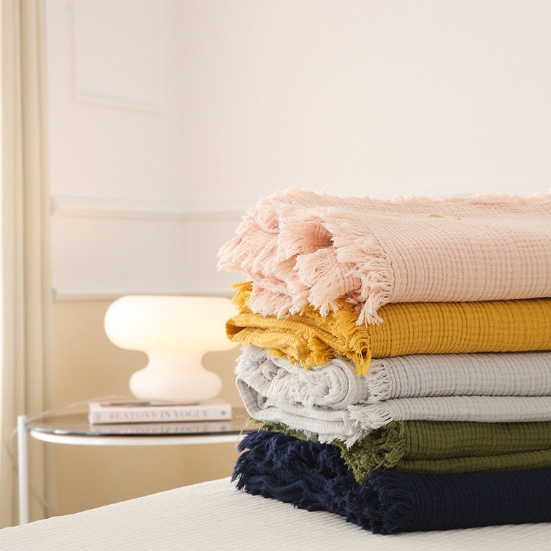 - Ever Lasting - Light Weight Cotton Blanket / Pink - Blankets - Ever Lasting