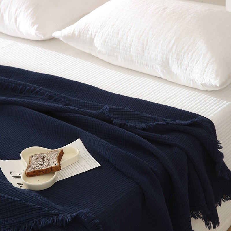 - Ever Lasting - Light Weight Cotton Blanket / Yellow - Blankets - Ever Lasting