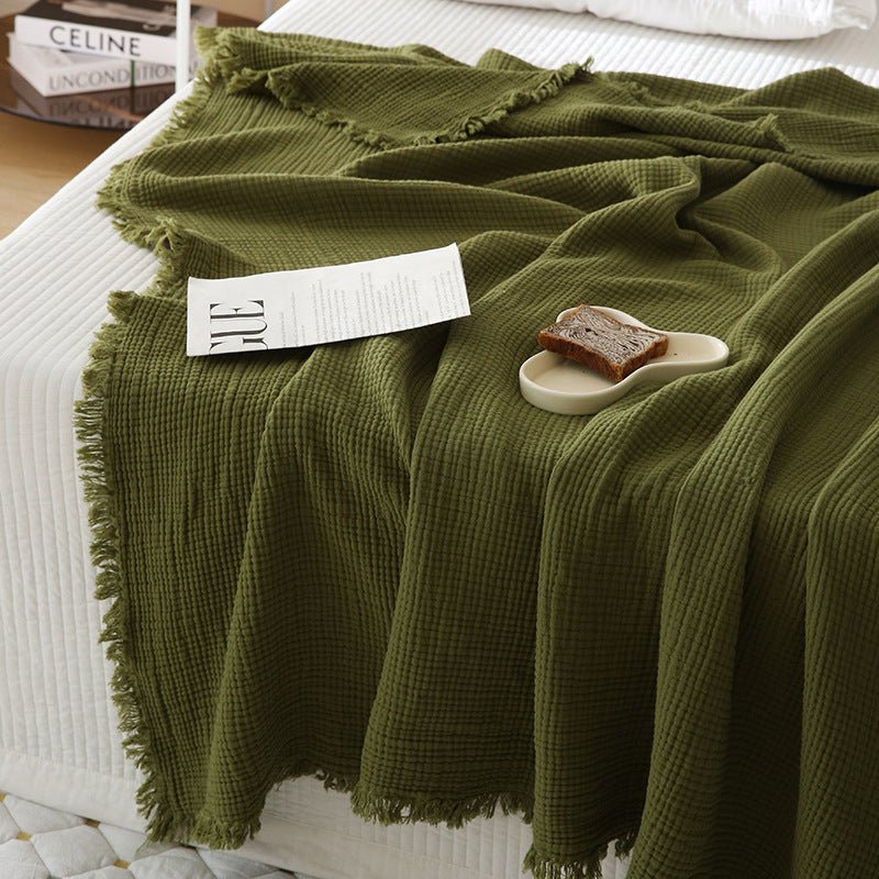 - Ever Lasting - Light Weight Cotton Blanket / Yellow - Blankets - Ever Lasting