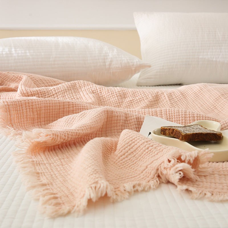 - Ever Lasting - Light Weight Cotton Blanket / Yellow - Blankets - Ever Lasting