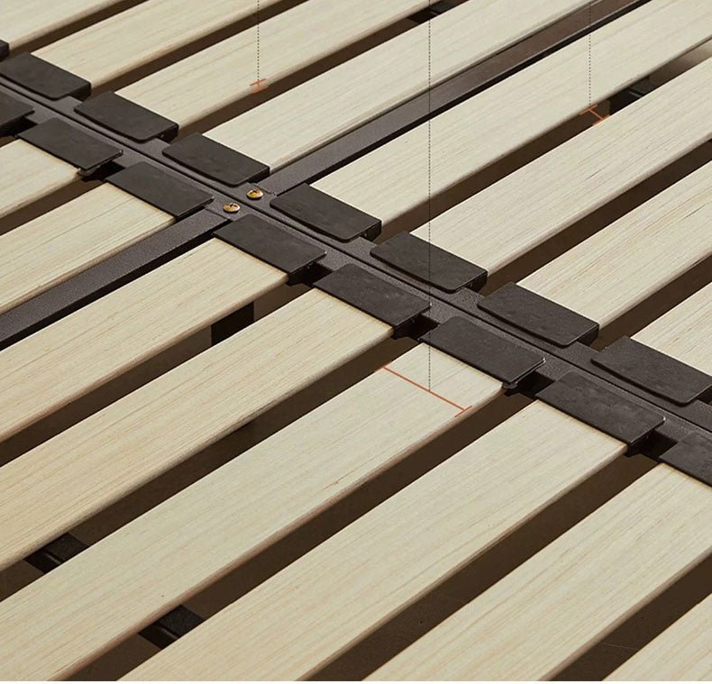 - Ever Lasting - Linen Ribbon Ties Bed Frame (6 Linen Cover Colors) - Bed Frame - Ever Lasting