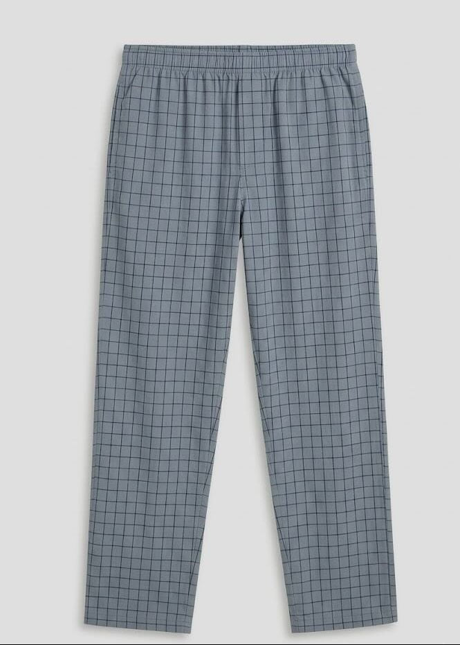 - Ever Lasting - Luca Washed Cotton Plaid Lapel Pajama Set / Pink - Pajama Set - Ever Lasting