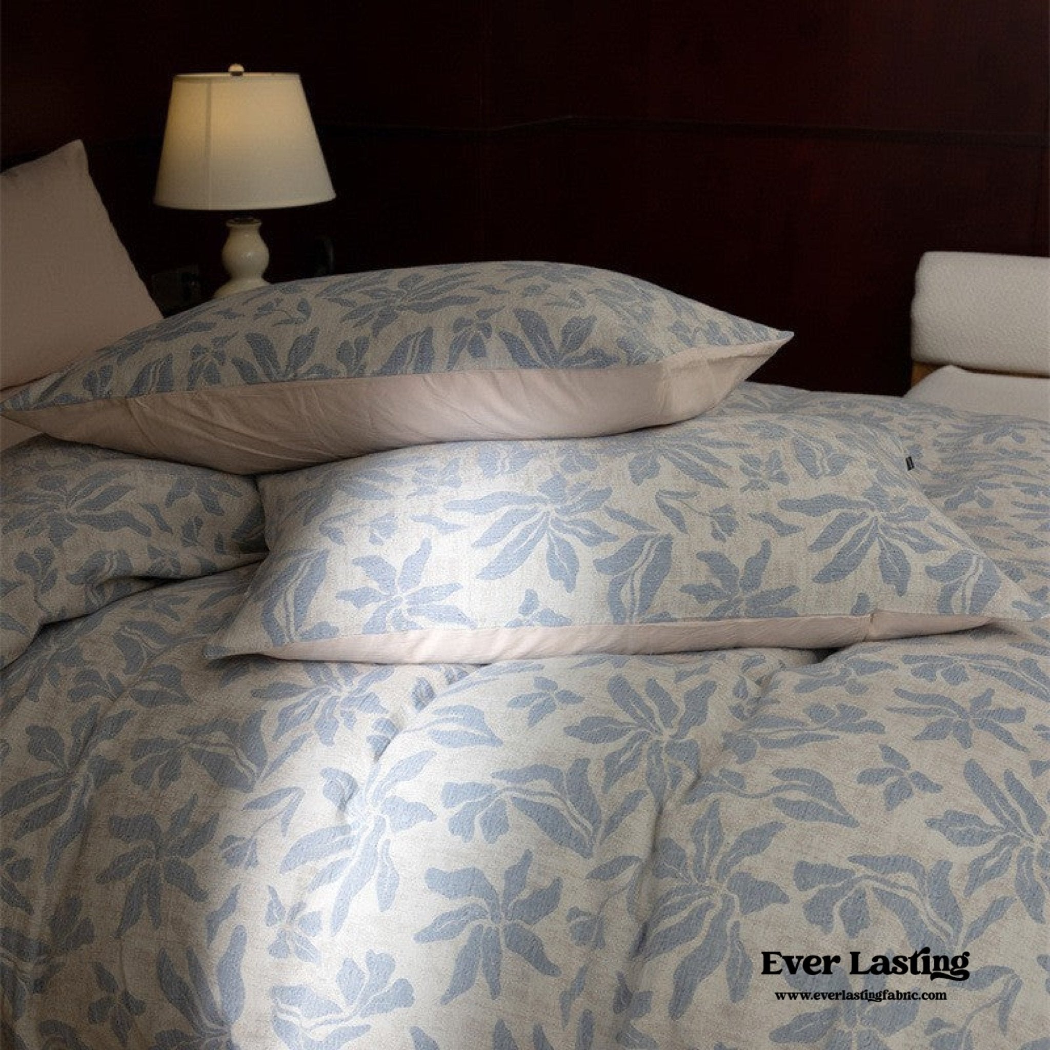 Lucien Silky Vintage Jacquard Bedding Bundle - Ever Lasting