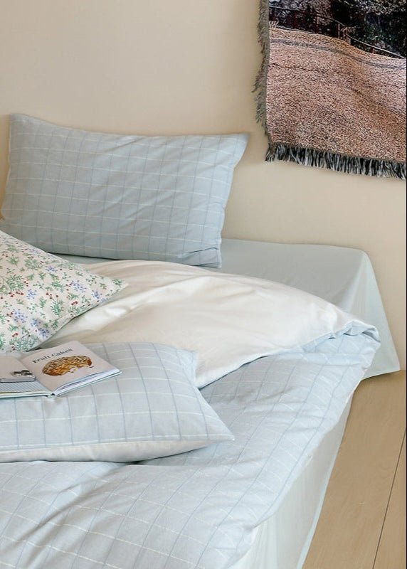 Lucy Gingham Textured Bedding Bundle - Ever Lasting