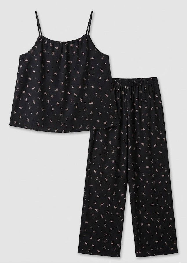 - Ever Lasting - Luma Sleeveless Floral Pajama Set / Pink - Pajamas - Ever Lasting