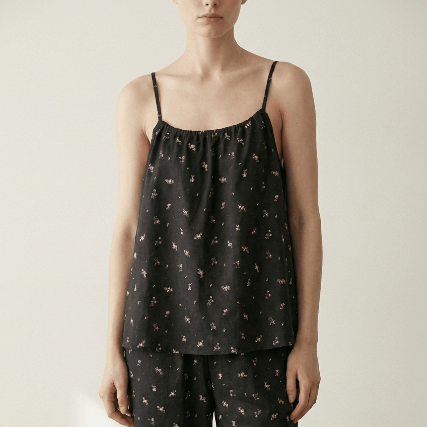 - Ever Lasting - Luma Sleeveless Floral Pajama Set / Pink - Pajamas - Ever Lasting