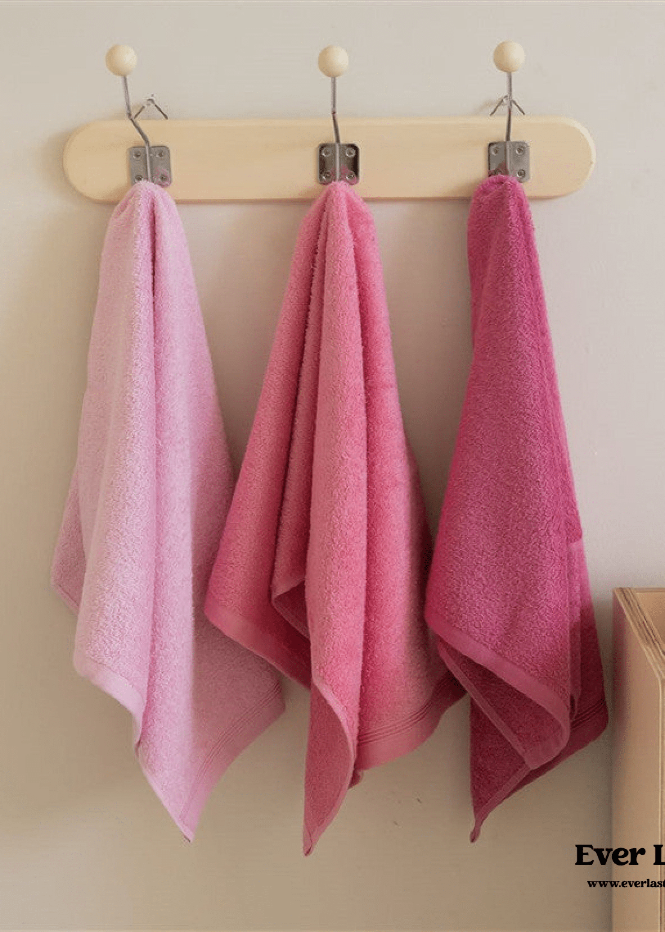 - Ever Lasting - Macaron Color Face Towel Set / Pink - Towel - Ever Lasting