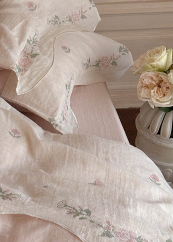 Maeve Floral Double Gauze Bedding Bundle - Ever Lasting