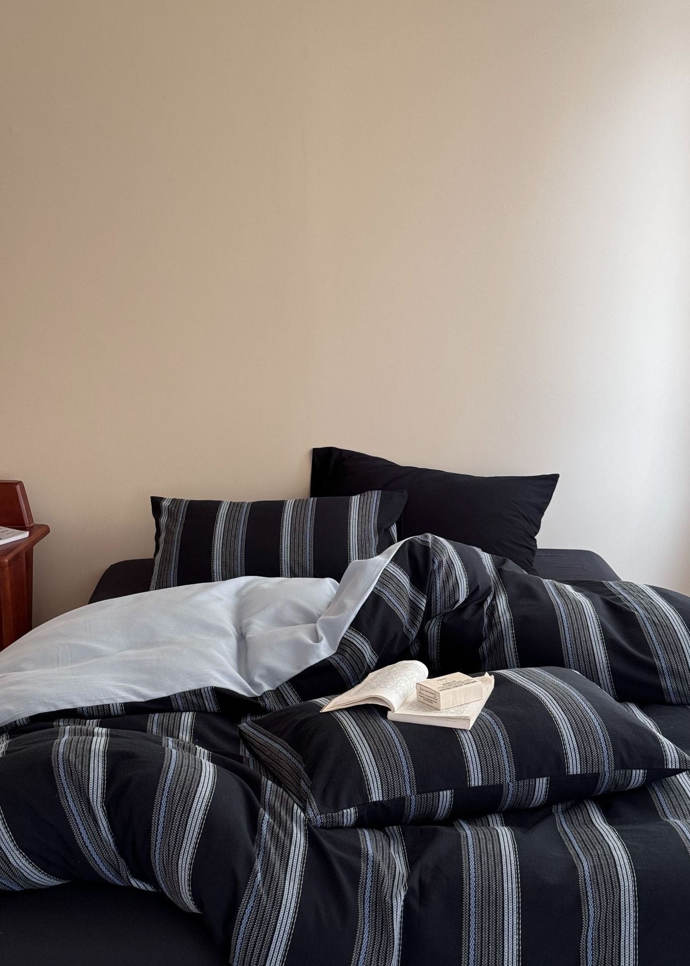 -Ever Lasting - Maple Jacquard Striped Bedding Bundle -Bedding Bundle -Ever Lasting