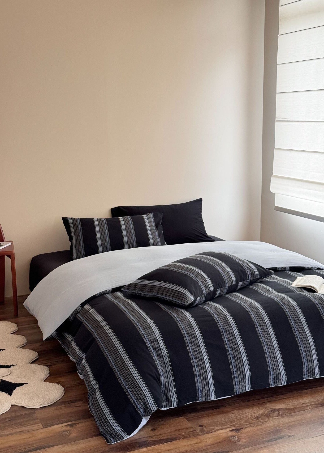 -Ever Lasting - Maple Jacquard Striped Bedding Bundle -Bedding Bundle -Ever Lasting