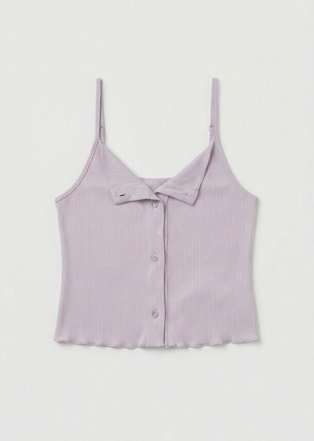 - Ever Lasting - Marlowe Sling V - Neck Pajama Set / White - Pajamas - Ever Lasting